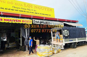 Giới thiệu tổng kho đồ xưa cũ đẹp lạ Miền Tây, đồ gỗ nội thất, gốm sứ