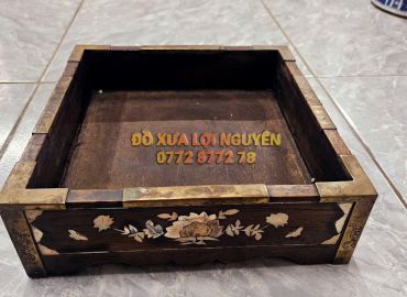 Khay trà gỗ mật -4