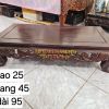 Bàn trà gỗ gõ