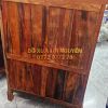 Tủ trà gỗ trắc ta, bọc đồng siêu đẹp