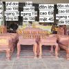 Bộ bàn ghế gỗ cẩm lai 10 món, quốc sắc thiên hương