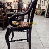 Bộ bàn ghế quạt 9 món, gỗ gõ mật xưa đẹp