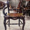 Bộ bàn ghế quạt 9 món, gỗ gõ mật xưa đẹp