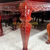 Bộ bàn ăn xưa 9 món, gỗ cẩm lai
