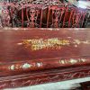 Bộ bàn ăn xưa 9 món, gỗ cẩm lai