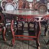 Bộ bàn cẩm lai 7 món, cẩn ốc đỏ siêu vip