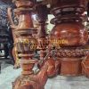 Bàn gỗ hương ta xưa sư tử quay đầu