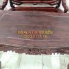 Bộ bàn Louis 9 món, gỗ cẩm lai, dáng hoàng gia rất đẹp