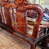 Bộ bàn phòng khách gỗ mun ta 8 món xưa