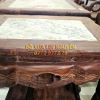 Bộ bàn ghế gỗ trắc ta chuẩn xưa 8 món, dáng móc Tàu