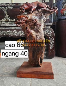 Tượng gỗ cẩm lai - 2