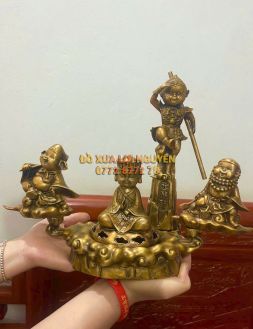 Xông trầm bằng đồng