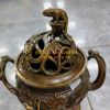 Xông trầm nho sóc bằng đồng