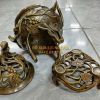 Xông trầm nho sóc bằng đồng