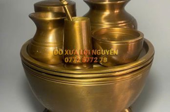 Bộ cơi trầu đồng