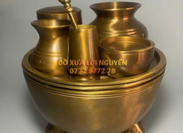 Bộ cơi trầu đồng
