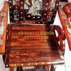 Ghế đu đưa gỗ cẩm lai cẩn ốc Singapore