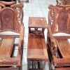 Bộ 3 món, ghế thư giãn, gỗ cẩm lai