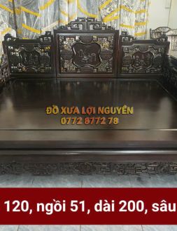 Sạp tam thành, tích cổ đồ trạm đục đẹp