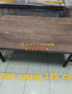 Ván ngựa 3 lá nam bộ xưa, gỗ gõ mật