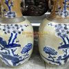 Cặp bình chim hoa, Gốm thành hoá