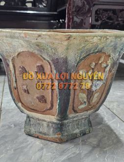 Chậu cổ gốm cây mai - 2