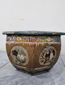 Chậu cổ gốm cây mai - 6