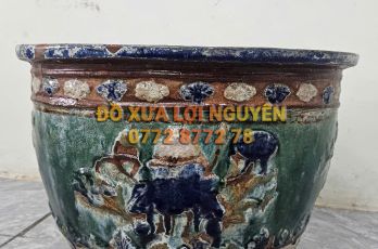 Chậu cổ gốm cây mai - 7