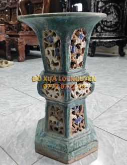 Đôn gốm cây mai