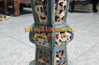 Đôn gốm cây mai
