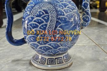 Ấm rồng quả đào, gốm tàu