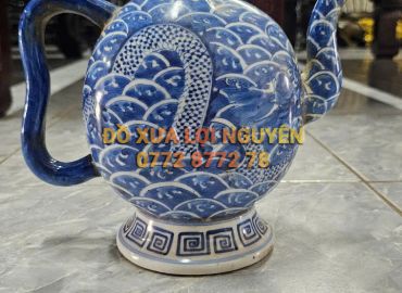 Ấm rồng quả đào, gốm tàu