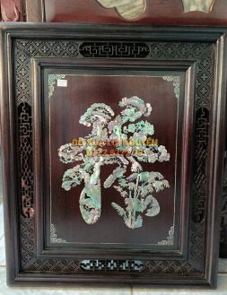 121 Tranh chữ LỘC, Gỗ Gõ Mật