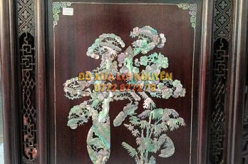 121 Tranh chữ LỘC, Gỗ Gõ Mật