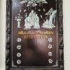 Tranh lịch Phúc - Lộc - Tho. Gỗ gõ mật