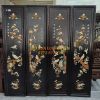 Tranh tứ quý gỗ trắc ta Vip
