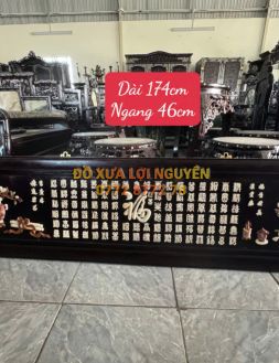 Tranh bách phúc, gỗ trắc ta xưa