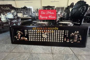 Tranh bách phúc, gỗ trắc ta xưa