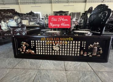 Tranh bách phúc, gỗ trắc ta xưa