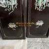 Tranh tứ bình, gỗ gõ mật