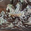 Tranh ngựa mã đáo thành công, gỗ gõ mật - 2