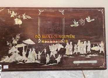 Tranh xưa, gỗ trắc ta
