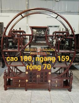 Kệ trưng bày, gỗ cẩm lai
