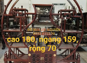 Kệ trưng bày, gỗ cẩm lai