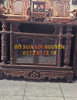 Tủ tivi, Gỗ trắc ta xưa