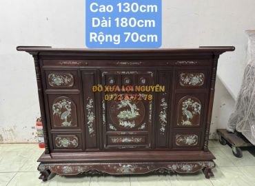 Tủ thờ gỗ gõ mật xưa
