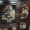 Tủ thờ gỗ gõ mật cẩn ốc Singapore