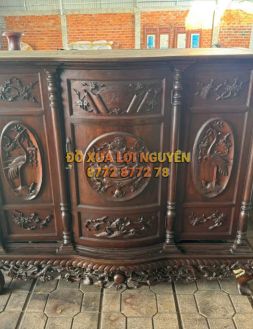 Tủ thờ gỗ gõ mật xưa giá rẻ