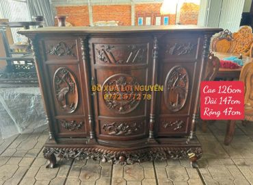 Tủ thờ gỗ gõ mật xưa giá rẻ