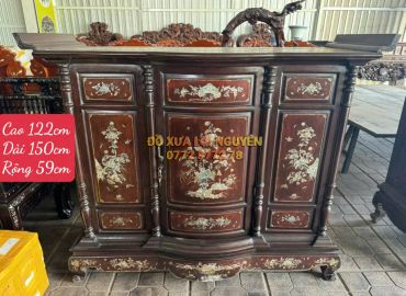 Tủ thờ gỗ gõ mật xưa giá rẻ